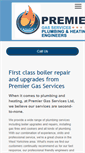 Mobile Screenshot of premiergasservices.co.uk